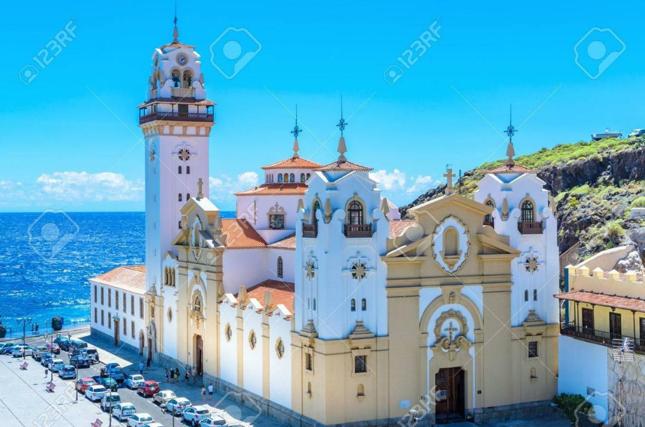 Acogedor Estudio En Candelaria En Primera Linea De Mar 외부 사진